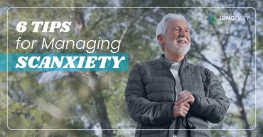 white hair man outdoors calm